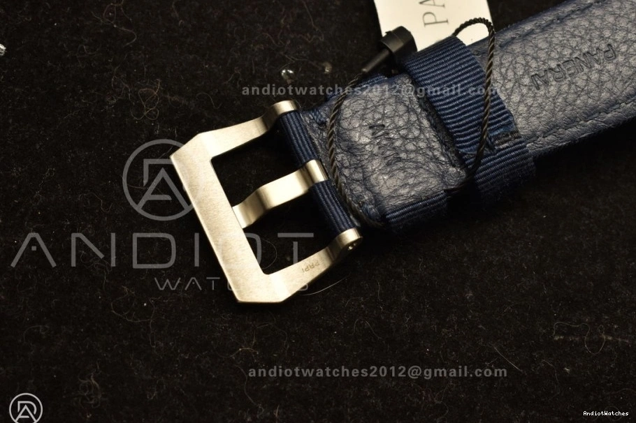 Edition Blue P Nylon Best 994 PAM1289 on Blue Supportive 1:1 Dial VSF Strap 0817